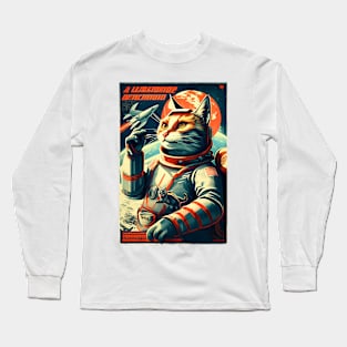 Space cat Long Sleeve T-Shirt